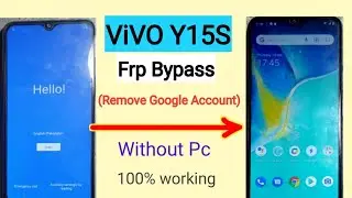 Vivo Y15s FRP Bypass Without PC | No Need Activity Launcher | Method 2025
