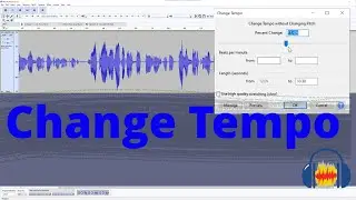 Audacity - Speed Up Audio Without Changing Pitch