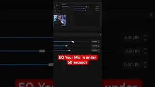 EQ your Mic in under 60 seconds! #tutorial #obs