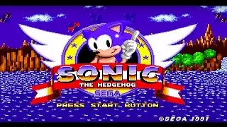 Sonic 1 Noname (SEGA Genesis Rom Hack Gameplay) [HD]