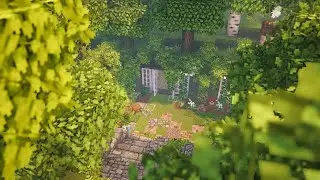 Underground House & Apiary 🍯 | Minecraft Speedbuild with CIT Resourcepacks