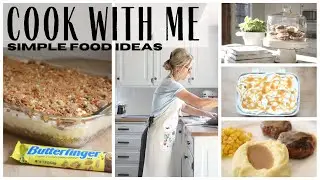 Simple Food Ideas ~ Dessert Ideas for Groups ~  Cook With Me ~