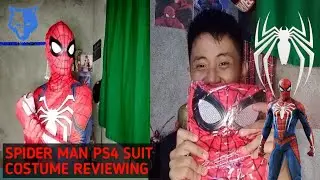 SPIDER MAN PS4 SUIT I'M (unboxing and  reviewing) [TAGALOG]