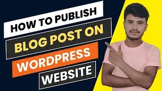 How To Publish Blog Post in WordPress Website Step By Step 2024