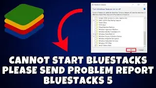 Cannot Start Bluestacks Please Send Problem Report | Bluestacks 5 Send Report Problem Fixed ✅