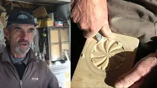 Des sculpteurs au couteau à Ceillac