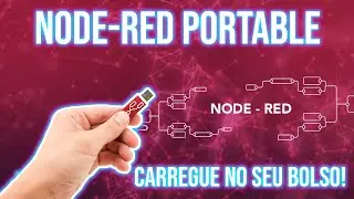 Running Node-RED Portable on flash drive - no boring setup