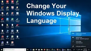 (100% Working)How to Change Windows Display Language on Windows 10