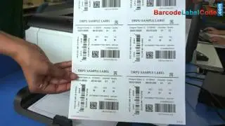 Creating Barcode Labels and tags in different font standards