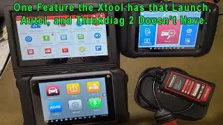A Function the Xtool has that the Launch, Autel, and Thinkdiag 2 don't have.