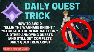 Daily Commission Quest Trick | Genshin Impact