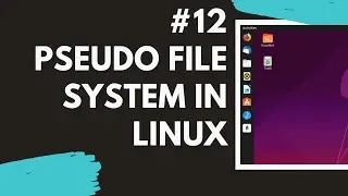 12 Pseudo File System dev proc sys