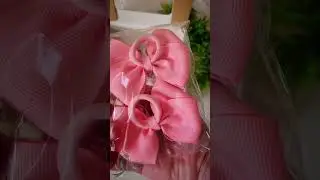 Подарочный набор бантиков в коробке #8марта #деньрождения #бантикиизлент #шортс #shorts #бантики