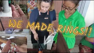🇮🇩 Making Custom Rings in Ubud , Bali!!