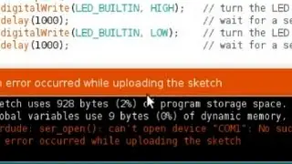 Arduino error (Ubuntu) - avrdude: ser_open(): cant open device COM1: No such file or directory