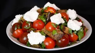 БЫСТРЫЙ САЛАТ! Баклажаны с сыром | Eggplant & Cheese Salad