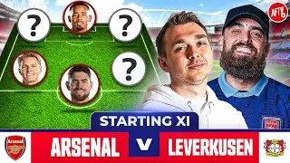 Arsenal vs Leverkusen | Starting XI Live | Pre Season Friendly