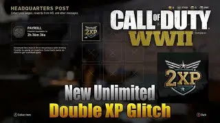 WW2 - *NEW* Insane Unlimited Double XP Glitch/Hack (GET UNLIMITED 2xp GLITCH)