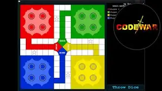 #LUDO Game Project in C++ using "graphics.h" in CodeBlocks | CodeWar