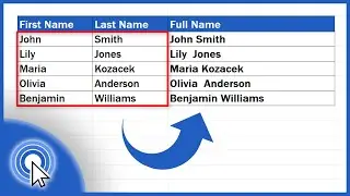 How to Merge Two Columns in Excel (Quick and Easy)