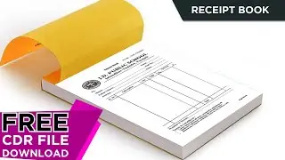 School Receipt book design in Coreldraw x7 | Graphic Design 4u