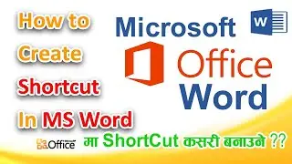 How to Create Shortcut in MS-Word??