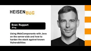 Sven Ruppert — Using WebComponents with Java on the server-side