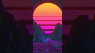 Synthwave Loop - C4D & After Effects #edit