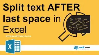Extract text/ number AFTER last space in Excel