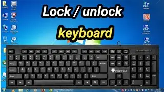 Lock and Unlock any Keyboard of any Laptop or Computer