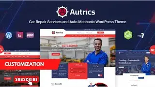 Autrics Car Services and Auto Mechanic WordPress Theme Customize 2022