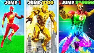 Flash Upgrades With EVERY JUMP In GTA 5!