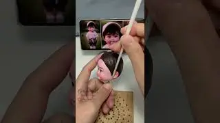 Creating a Cute Boy Clay Sculpture | Watch the Process!