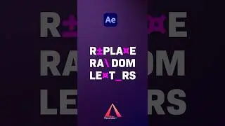 Replace Random Letters in After Effects | Tutorial