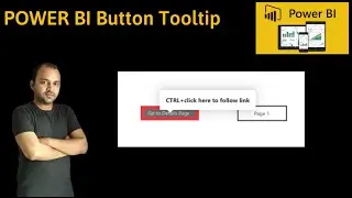 Making Power BI Buttons More Informative by Adding Tooltip
