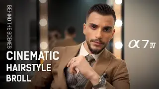 Shooting A Cinematic Hairstyle BROLL | Behind The Scenes | Sony A7IV | Slog2 | DJI RS3 MINI