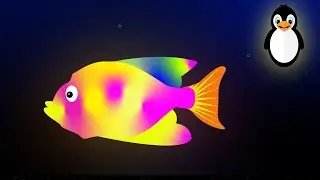 Baby Sensory Video - Under the Sea! High Contrast Sea Creatures for Visual Stimulation