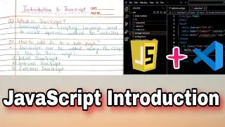 Introduction of Javascript || Javascript 