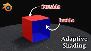 Learn Adaptive Shading In Blender | Change of Materials Based On Objects Geometry or Location