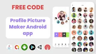 Profile Picture Maker App with Free Source Code | 8 Ads Networks | SDK 33 | 2023 | 