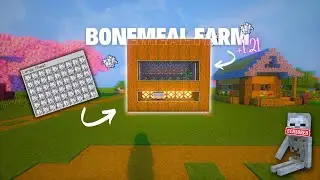 Never Seen Before Minecraft Bonemeal Farm ( +1.21 ) 🦴🤯 | Minecrafr Farm