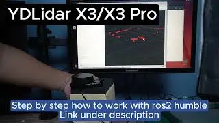 How to use YDLidar X3/X3 pro with ROS2 Humble