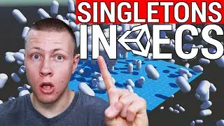 How to Use SINGLETONS in Unity ECS - Unity DOTS Tutorial [ECS Ver. 0.17]