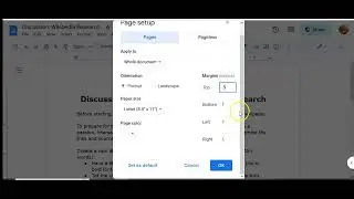 How to Adjust Margins in Google Docs