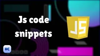 Javascript code snippets