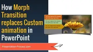 How PowerPoint Morph Transition Replaces Custom Animation (Creative Idea)