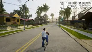 GTA SAN ANDREAS - DEFINITIVE EDITION | Switch Gameplay