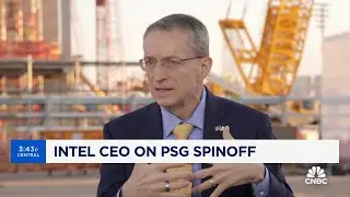 Intel CEO Pat Gelsinger on PSG spinoff: Were creating two businesses inside of one Intel