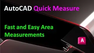 AutoCAD Quick Measure Command : Fast and Easy Area Measurements
