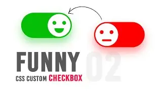 CSS Custom Smiley Checkbox Design 02 | Html CSS Tutorial @OnlineTutorialsYT